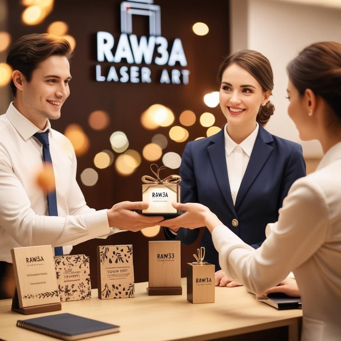 Office gifts and tools - Raw3a Laser Art