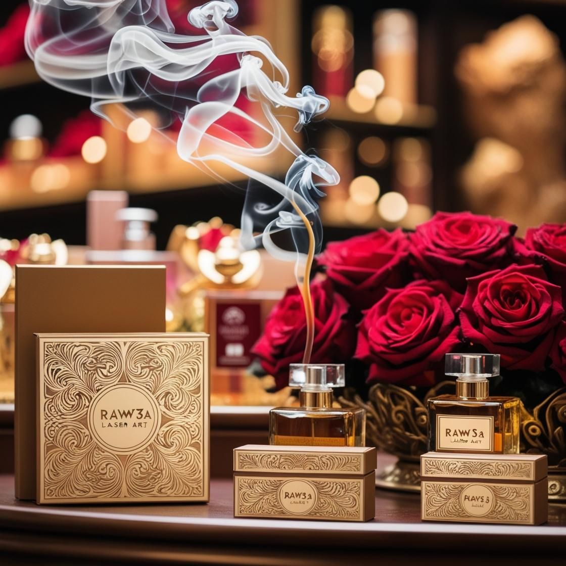 Perfume and incense - Raw3a Laser Art