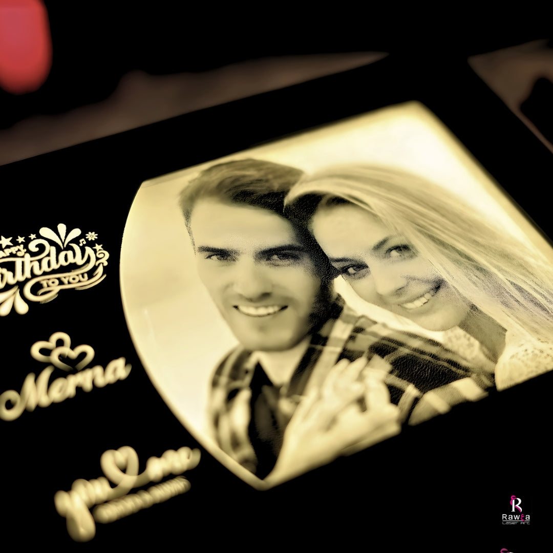 بوكس الورد المضئ