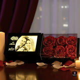 بوكس الورد المضئ