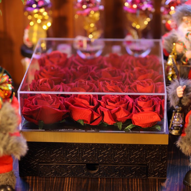 Flower and Patchi Box - Raw3a Laser Art