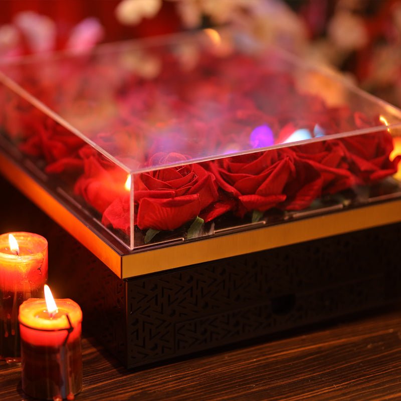 Flower and Patchi Box - Raw3a Laser Art