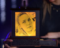 Luminous incense burner - Raw3a Laser Art