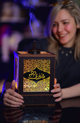 Luminous incense burner - Raw3a Laser Art