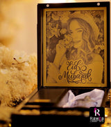 Piano Black Box - Raw3a Laser Art