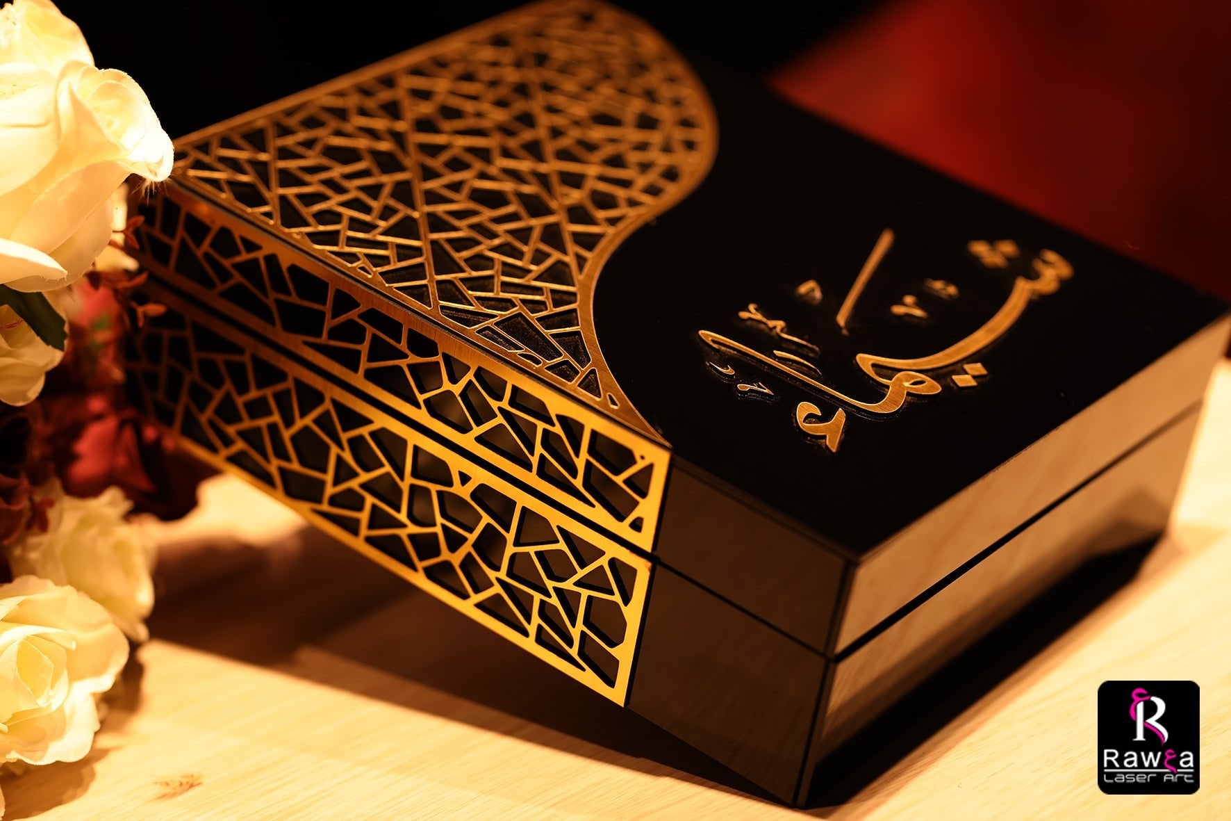 Piano Black Box - Raw3a Laser Art