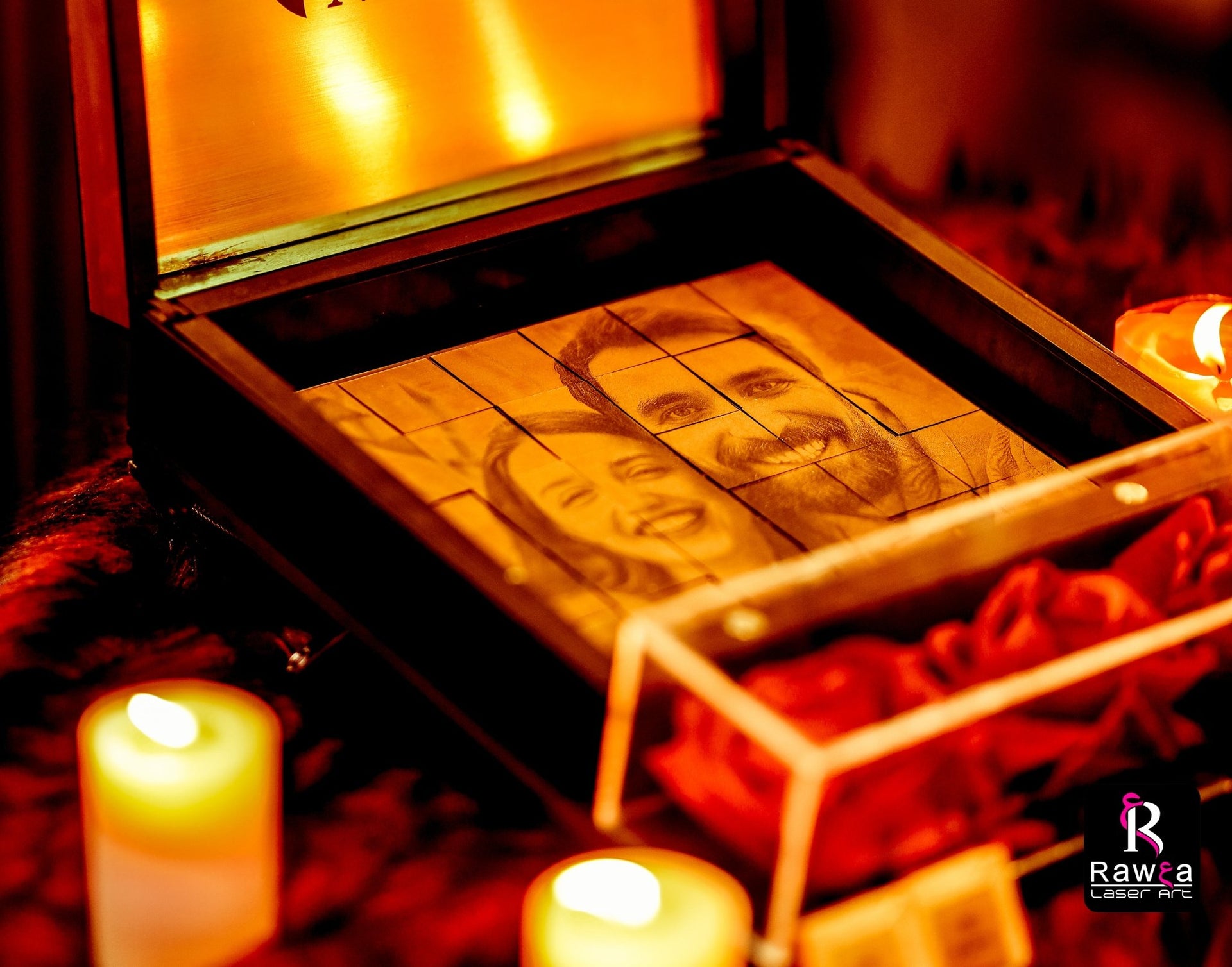 The portrait box - Raw3a Laser Art